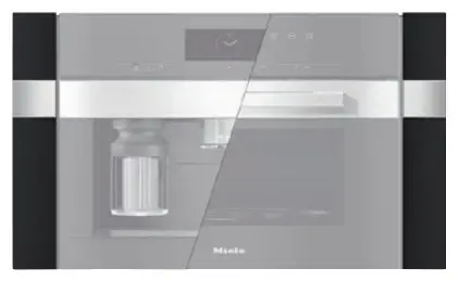 Miele EBA7848 24 Inch Clean Touch Steel Trim Kit