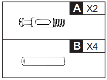 DEVAISE ADYJ002 Black Accent Storage Cabinets - 4