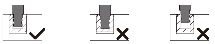 DEVAISE ADYJ002 Black Accent Storage Cabinets - Please do not screw