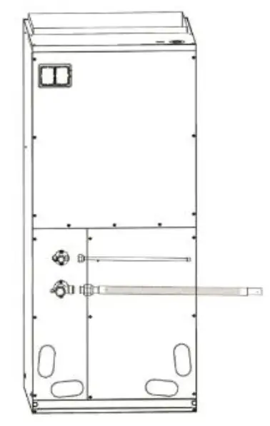GREE FLEXX24HP230V1BH Central Ducted Hyper Heat Pump AC - BRAZED CONNECTION