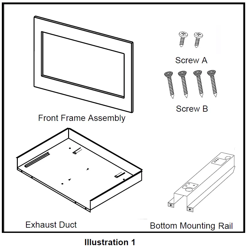 FRIGIDAIRE PMTK3080AF Built In Trim Kit fig 2
