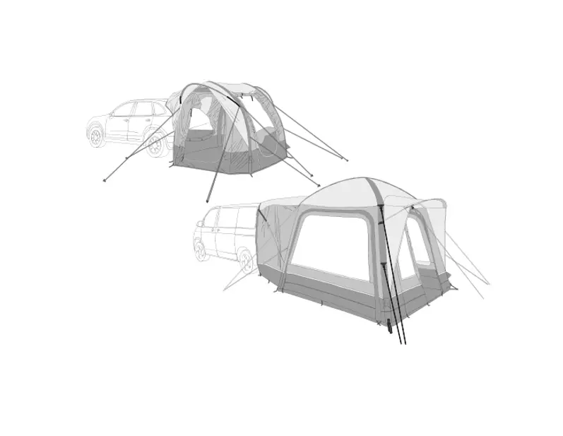 Kampa 10000411167 Cross Air Tg Bus Awning User Manual