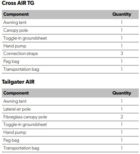 Kampa 10000411167 Cross Air TG Bus Awning-fig8