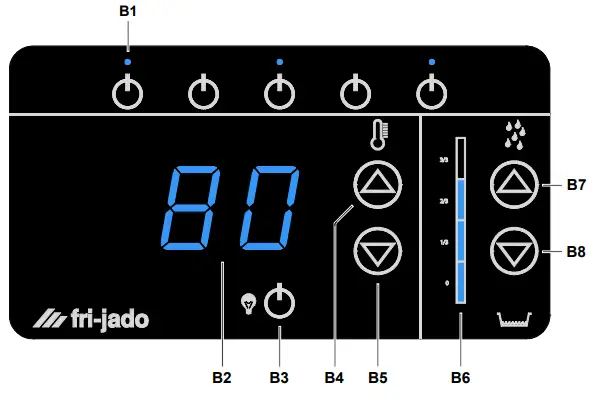 fri jado 9123930 HD Series Food SafeSaver - Serve model