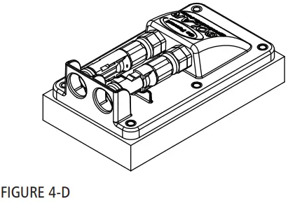 DOMETIC GP ECLIPSE 190 Eclipse 190 W 30A MPPT Controller Solar Kit - CABLE ENTRY PLATE