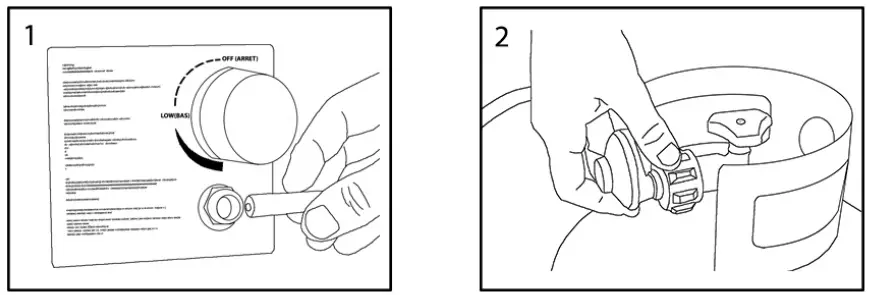 XBRAND NY9856 Propane Firepit Table - fig