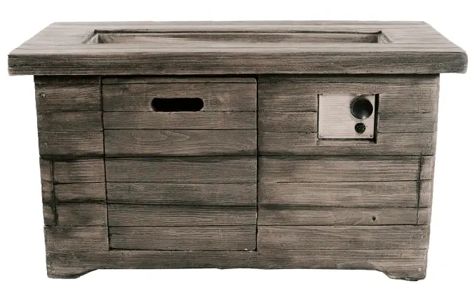 XBRAND NY9856 Propane Firepit Table