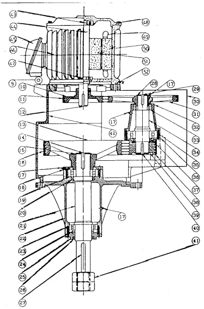 MOTOR AND LBM V-BELT SPEED REDUCER