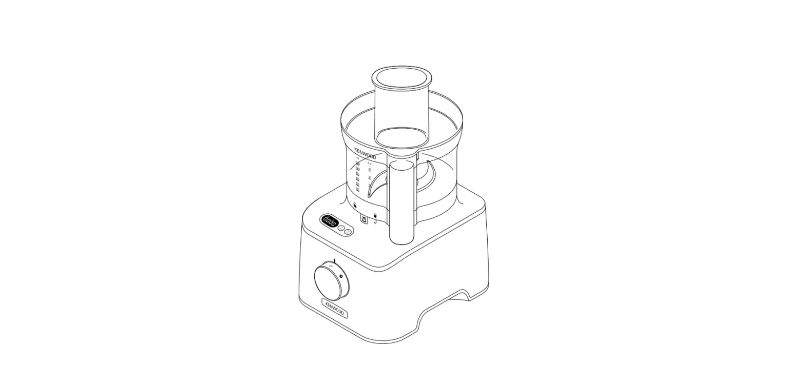 Kenwood Fdm31 Blender Plastic Robot Multipro Instructions