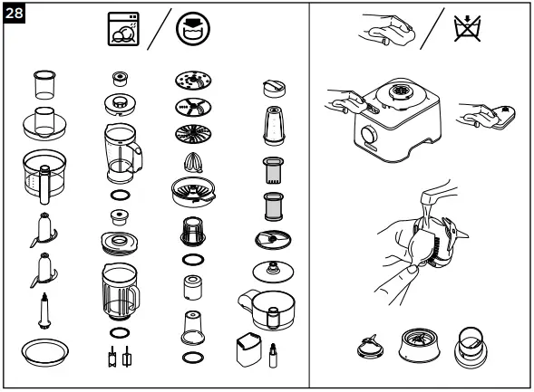 KENWOOD-FDM31-Blender-plastic-robot-Multipro-FIG-5