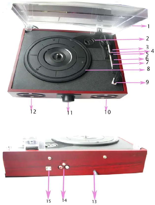 Pyle-PVNT7U0-Retro-Style-Turntable-With-USB-to-PC-Connection-1