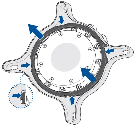 ASUS TUF Gaming LC RGB Series Liquid CPU Cooler - fig 4