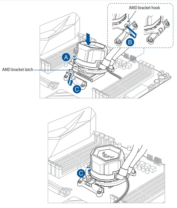 ASUS TUF Gaming LC RGB Series Liquid CPU Cooler - fig10