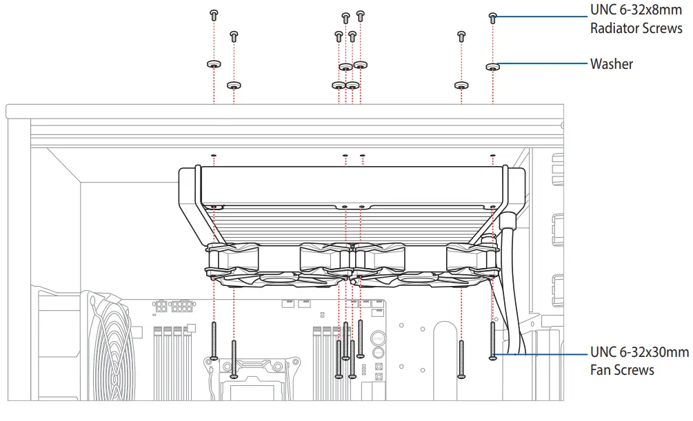 ASUS TUF Gaming LC RGB Series Liquid CPU Cooler - fig8