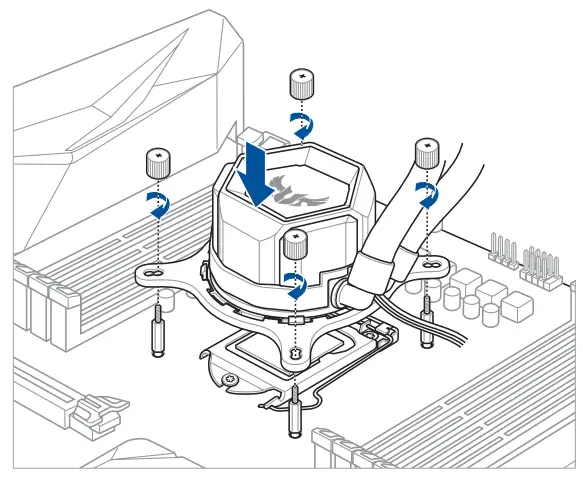 ASUS TUF Gaming LC RGB Series Liquid CPU Cooler - fig9