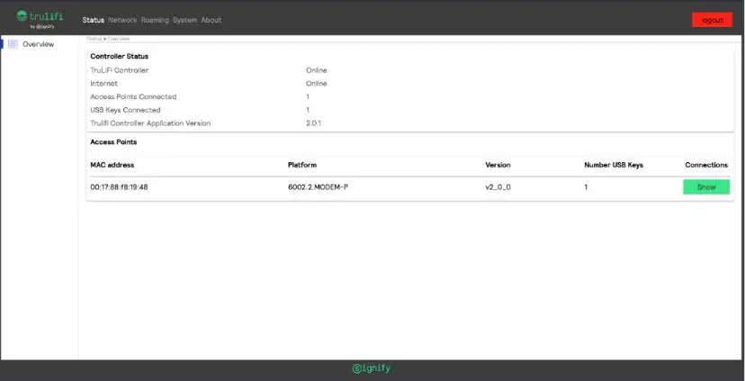signify Trulifi Controller 6800 fig 15