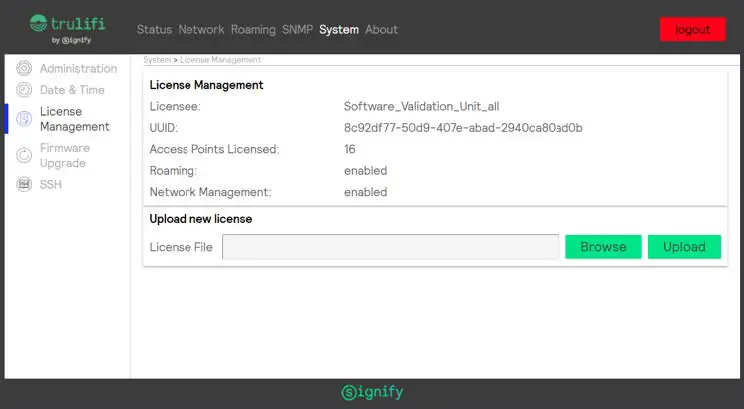 signify Trulifi Controller 6800 fig 24