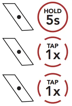 SENA ACS 10 Arai Quantic Helmet -Fault Reset 4