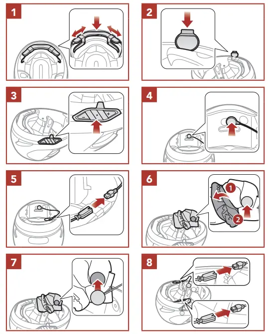 SENA ACS 10 Arai Quantic Helmet - Product 1