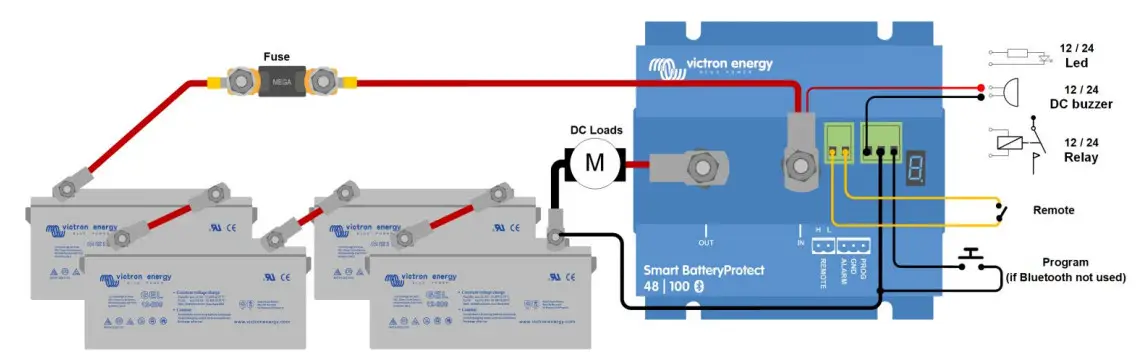 victron energy Smart BatteryProtect 48 100 - Figure 3