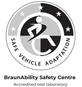 BraunAbility Front tie- Safty Center