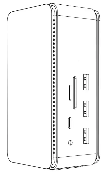 ProXtend USB4 Dual 8K Docking Station -