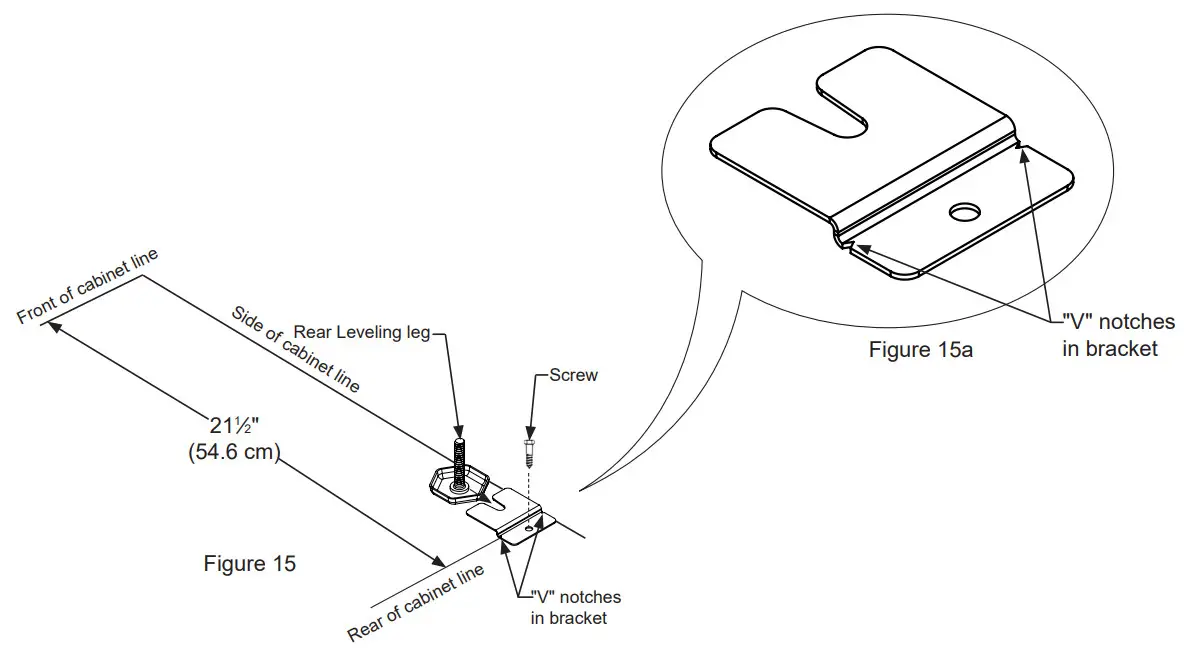 Marvel MPRF424 24 in Professional Built in Refrigerator Freezer - 1