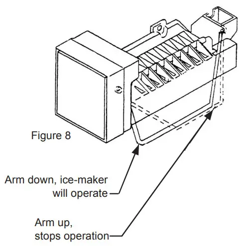 Marvel MPRF424 24 in Professional Built in Refrigerator Freezer - OPERATION
