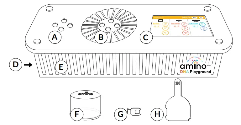 DNA Playground Minilab DNA Playground Map