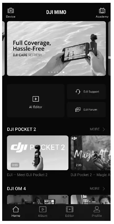dji OM 4 SE Smartphone Gimbal 14