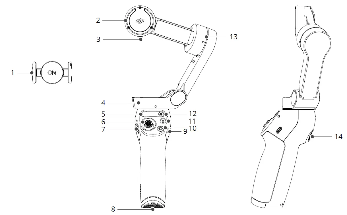 dji OM 4 SE Smartphone Gimbal 2