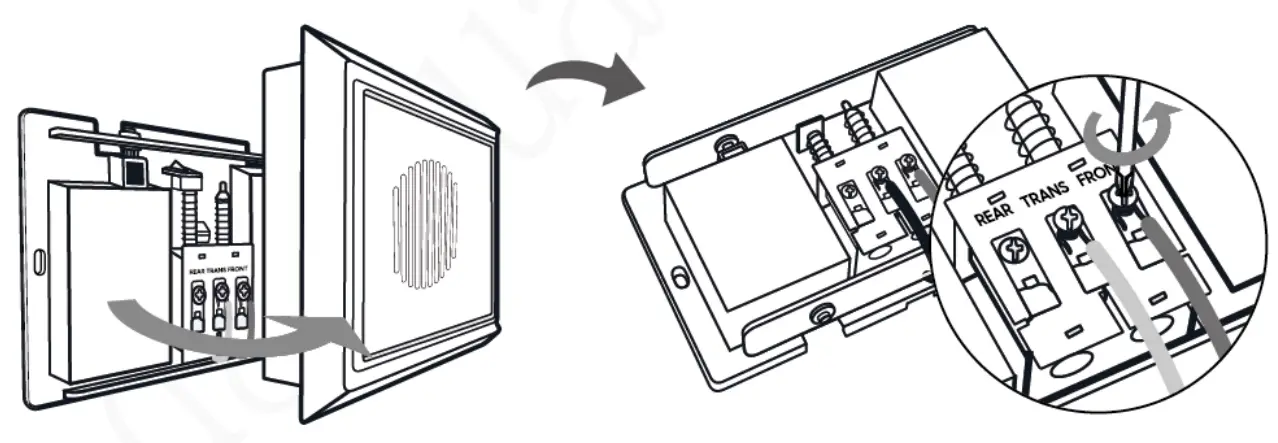 Installing the chime kit