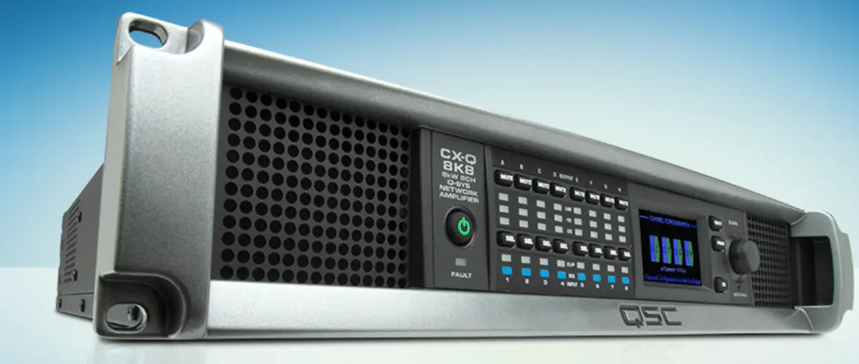 Qsc Cx-q Series Network Amplifiers User Manual Qsc Cx-q Series Network Amplifiers User Manual