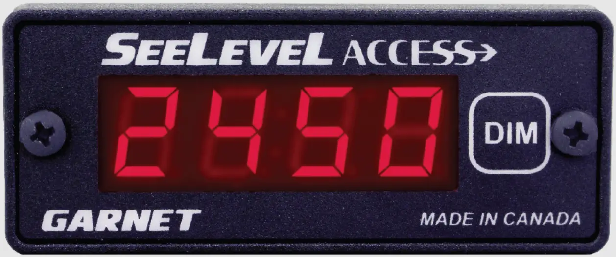 GARNET T-DP0301-B SeeLeveL Data Portal and Remote Display