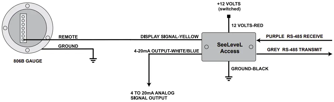 806-B Wiring Diagram