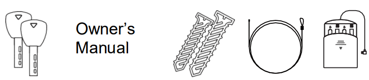 hp 3179276 Backup Keys Hardware Mounting Kit - Manual