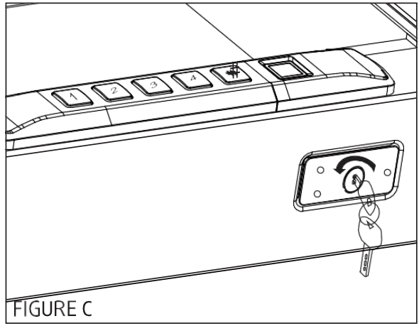 hp 3179276 Backup Keys Hardware Mounting Kit - Push key