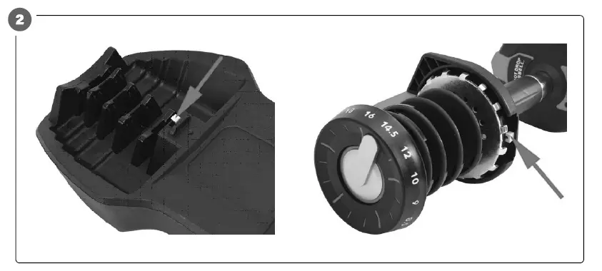 KAYOBA-022372-Adjustable-Dumbbell-Instruction-fig-2