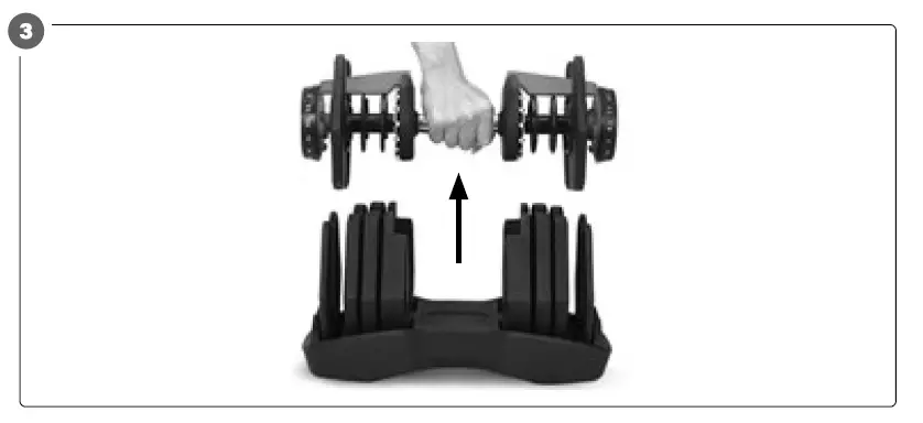 KAYOBA-022372-Adjustable-Dumbbell-Instruction-fig-3