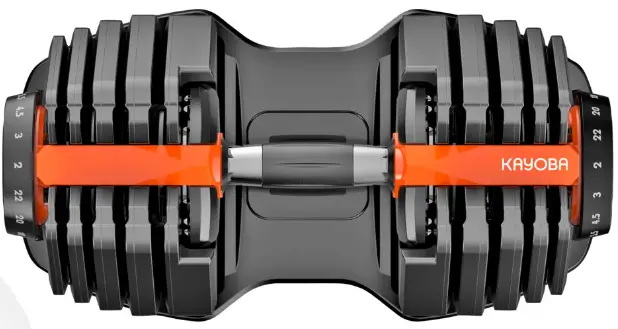 KAYOBA-022372-Adjustable-Dumbbell-Instruction-prodact-img