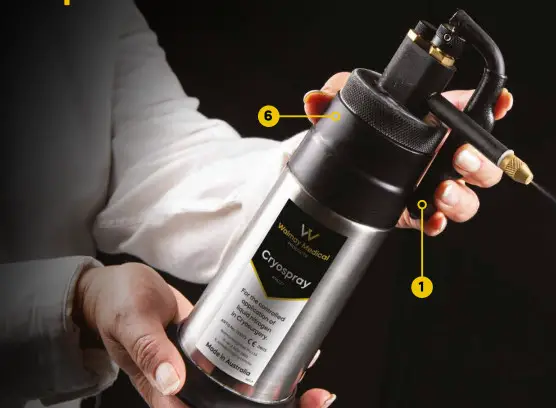 Walmay Medical WM227 Liquid Nitrogen Cryospray Complete Kit - Fig3