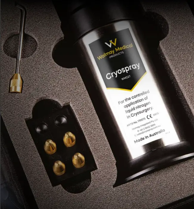 Walmay Medical WM227 Liquid Nitrogen Cryospray Complete Kit - Fig5