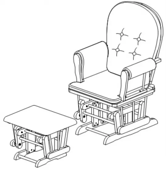 Kogan ROSY RECLINER ROCKER - Cover