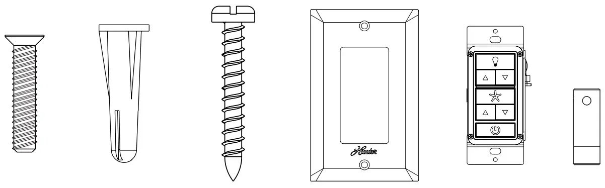Wall Control and Extra Downrod