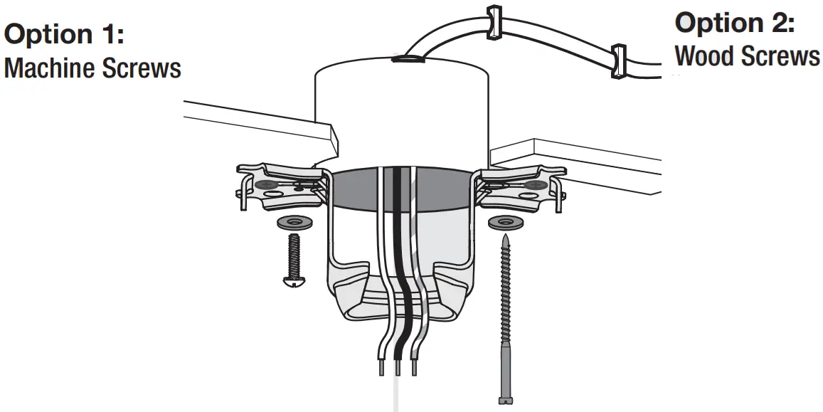 Installing the Ceiling Bracket