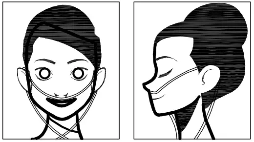 komwell YK1001BX Portable Oxygen Gen - suction tube