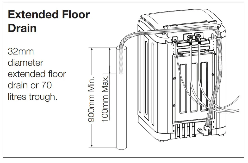 SIMPSON Washing Machine - DRAIN10
