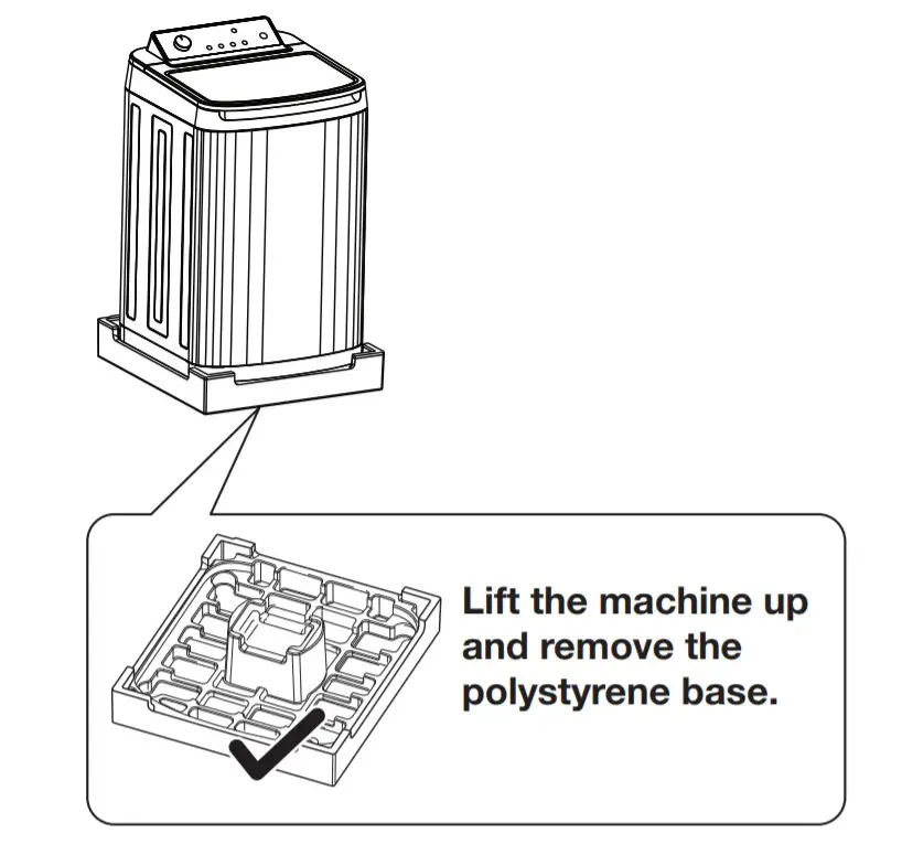 SIMPSON Washing Machine - INSTALLATION1