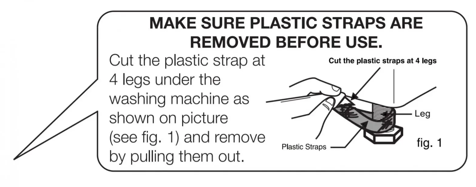 SIMPSON Washing Machine - INSTALLATION2