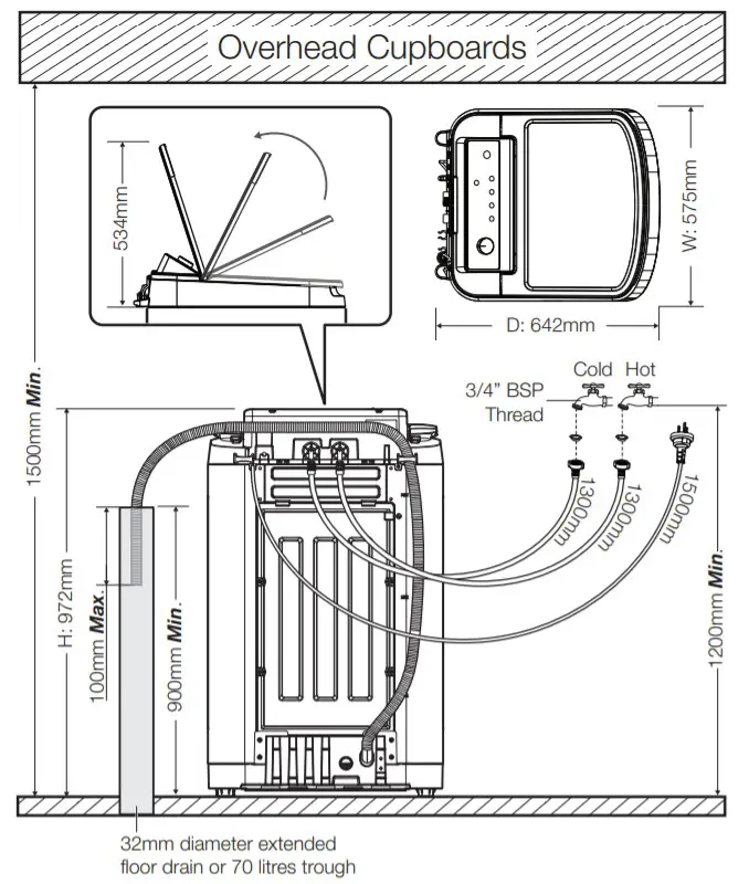 SIMPSON Washing Machine - INSTALLATION9